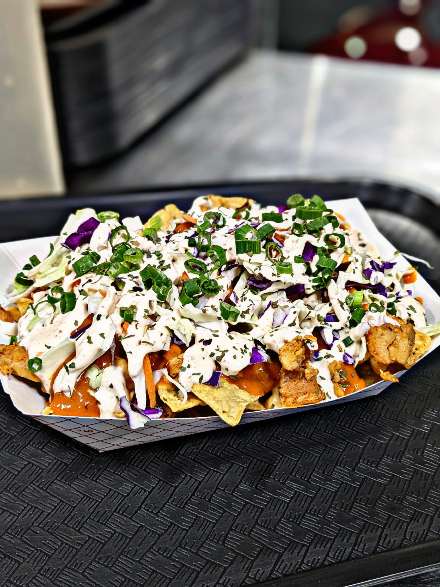 Somethin’ To Taco ’Bout loaded nachos